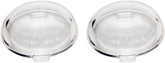 Custom Dynamics ProBeam® Deuce-Style Turn Signal Lenses, Clear - 00-24 - Sportster & Dyna & Softail & Touring Turn Signals Custom Dynamics