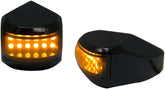 Alloy Art Multi-Replacement Light - Black Ano W/Smoke-Amber/White Turn Signals Alloy Art