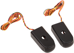 Alloy Art Light Strut Black Anodized - 18+ Low Rider & Sport Glide Turn Signals Alloy Art
