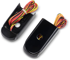 Alloy Art Light Strut Black Anodized - 18+ Low Rider & Sport Glide Turn Signals Alloy Art
