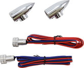 Paul Yaffe Bagger Nation Light Marker Bllt Amb/Chr Turn Signals Paul Yaffe Bagger Nation