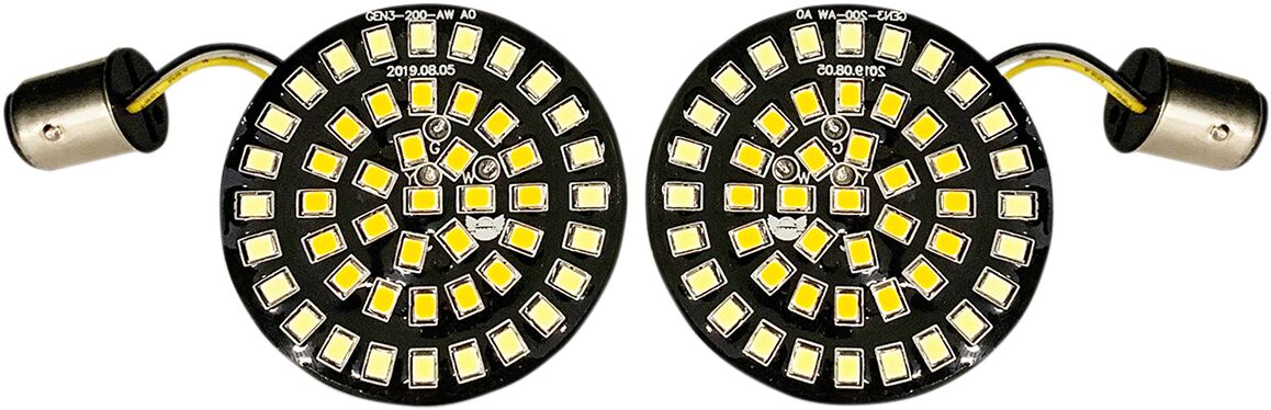 Drag Specialties Light Dual Ring Bllt TURN SIGNAL GROUP Drag Specialties