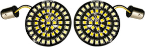 Drag Specialties Light Dual Ring Bllt TURN SIGNAL GROUP Drag Specialties