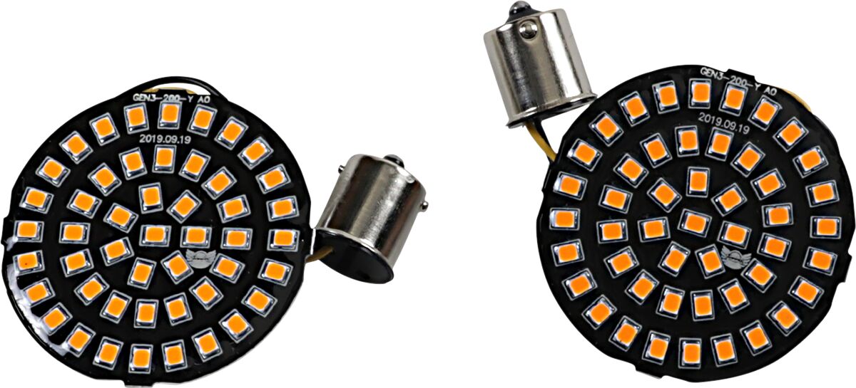 Drag Specialties Insert Led Amb 1156 TURN SIGNAL GROUP Drag Specialties