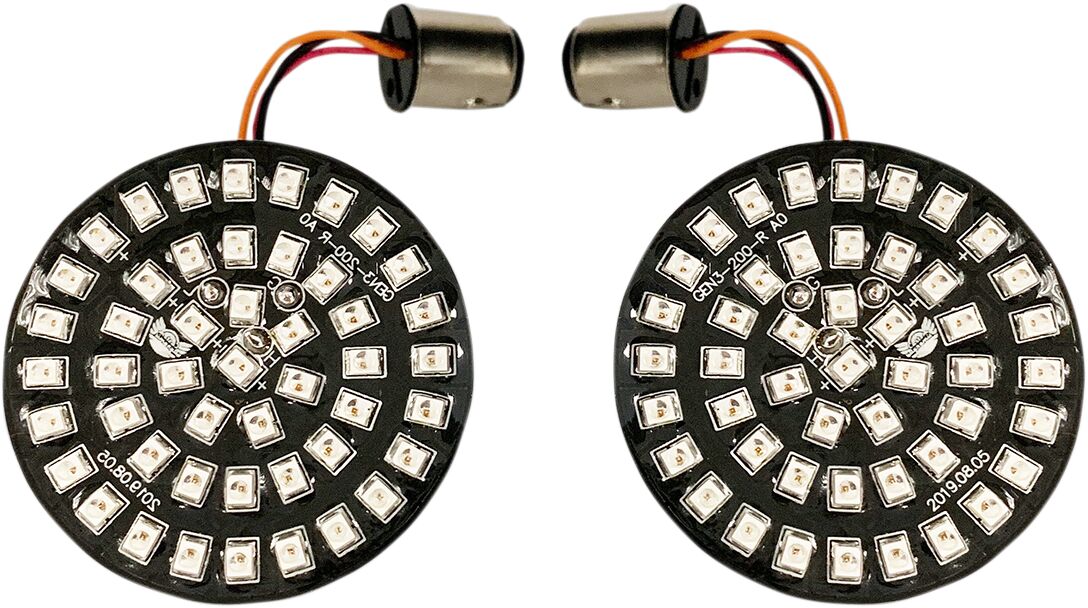 Drag Specialties Insert Led Red 1157 TURN SIGNAL GROUP Drag Specialties
