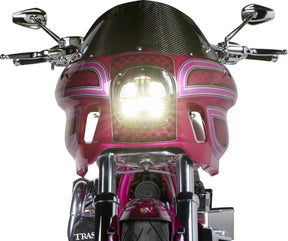 Custom Dynamics ProBeam® Front Amber/White Turn Signals, Chrome - 15+ Touring Turn Signals Custom Dynamics