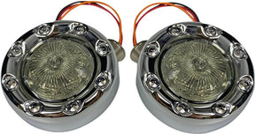 Custom Dynamics Signal Bllt 1157 Chr/Smk TURN SIGNAL GROUP Custom Dynamics