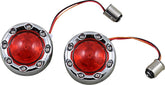 Custom Dynamics Signal Bllt 1157 Chr/Red TURN SIGNAL GROUP Custom Dynamics