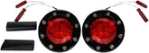 ProBeam® Bullet Ringz Rear LED Turn Signals, Black Red - 15+ Indian Turn Signals Custom Dynamics Default Title