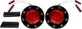 Custom Dynamics ProBeam® Bullet Ringz Rear LED Turn Signals, Black Red - 15+ Indian Turn Signals Custom Dynamics
