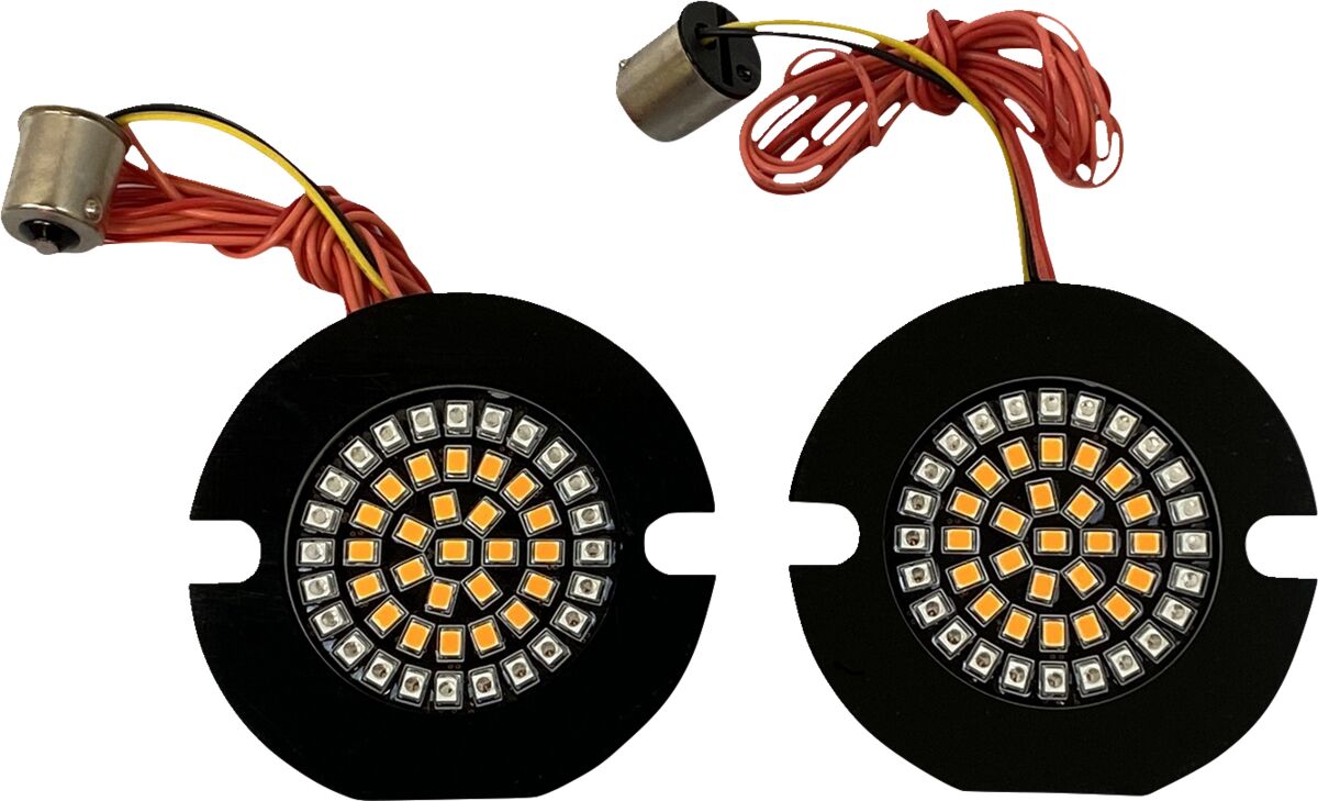 Custom Dynamics Gen 4 Turn Signal Flat 1156 Am TURN SIGNAL GROUP Custom Dynamics