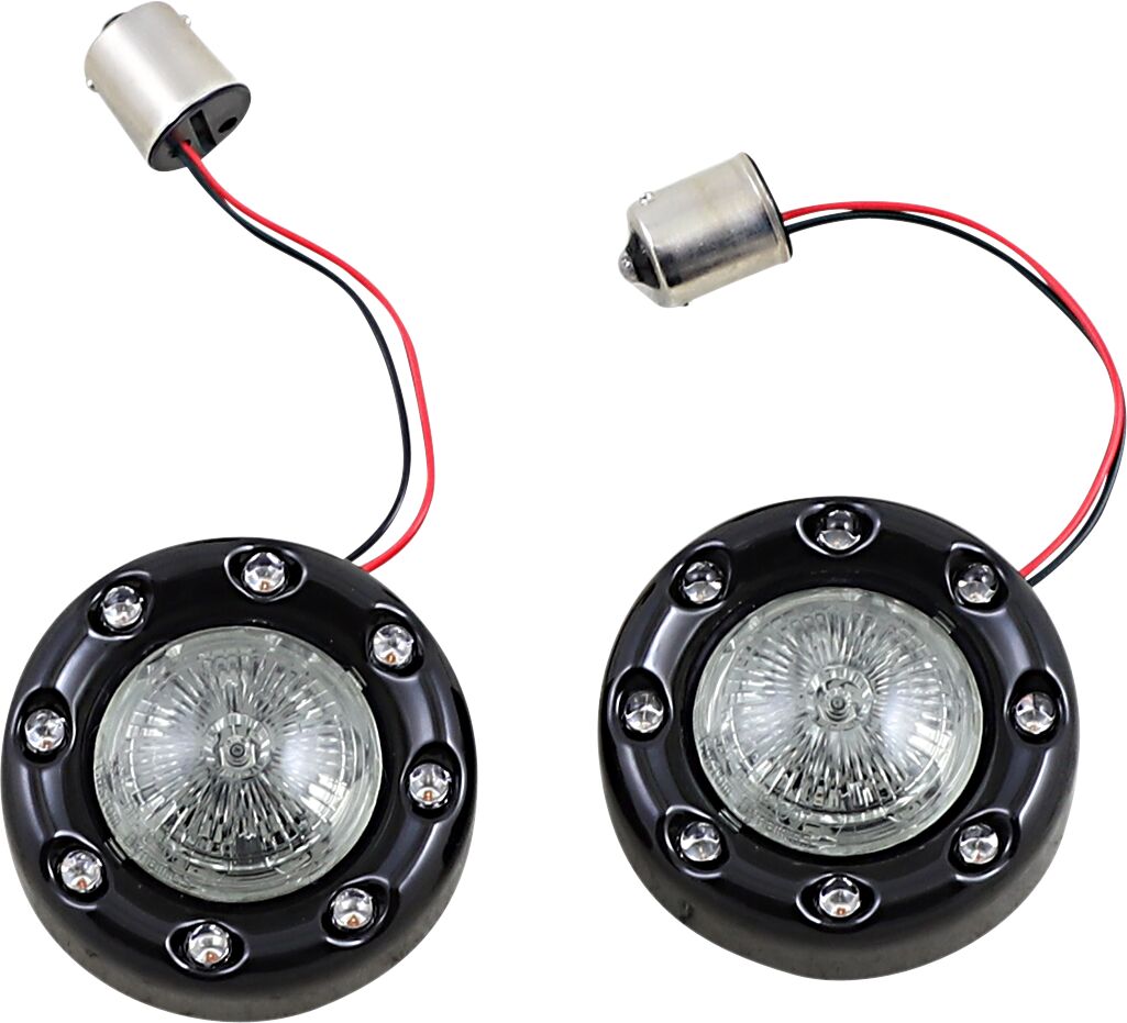 Custom Dynamics Tsignl R. Bltrng Blk/Smk TURN SIGNAL GROUP Custom Dynamics
