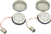 Custom Dynamics ProBEAM® Red LED Turn Signals, Red Lenses Smoked Turn Signals Custom Dynamics