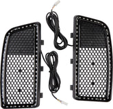 Amber Auxiliary LED Lower Fairing Inserts - 14+ Touring & Trike Turn Signals Custom Dynamics Default Title