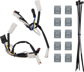 Amber Auxiliary LED Lower Fairing Inserts - 14+ Touring & Trike Turn Signals Custom Dynamics