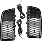 Custom Dynamics Amber Auxiliary LED Lower Fairing Inserts - 14+ Touring & Trike Turn Signals Custom Dynamics