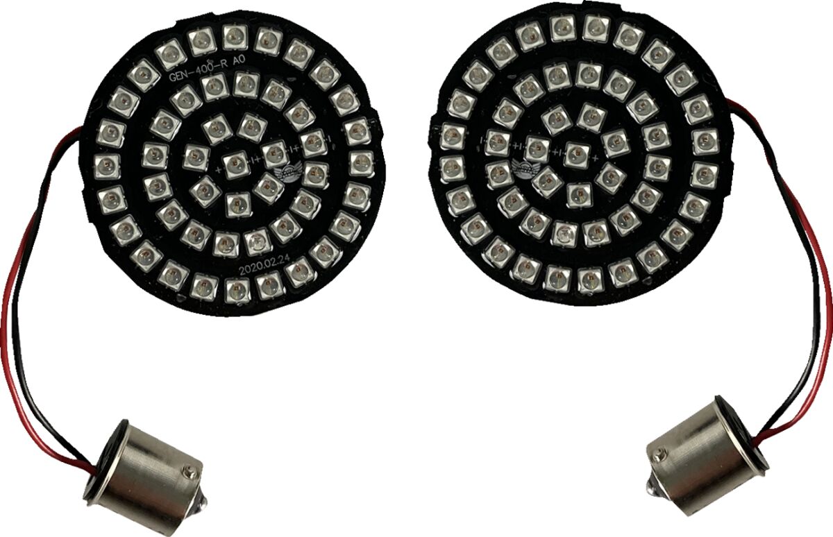 Custom Dynamics Insert Rtsig Led Red 1156 TURN SIGNAL GROUP Custom Dynamics