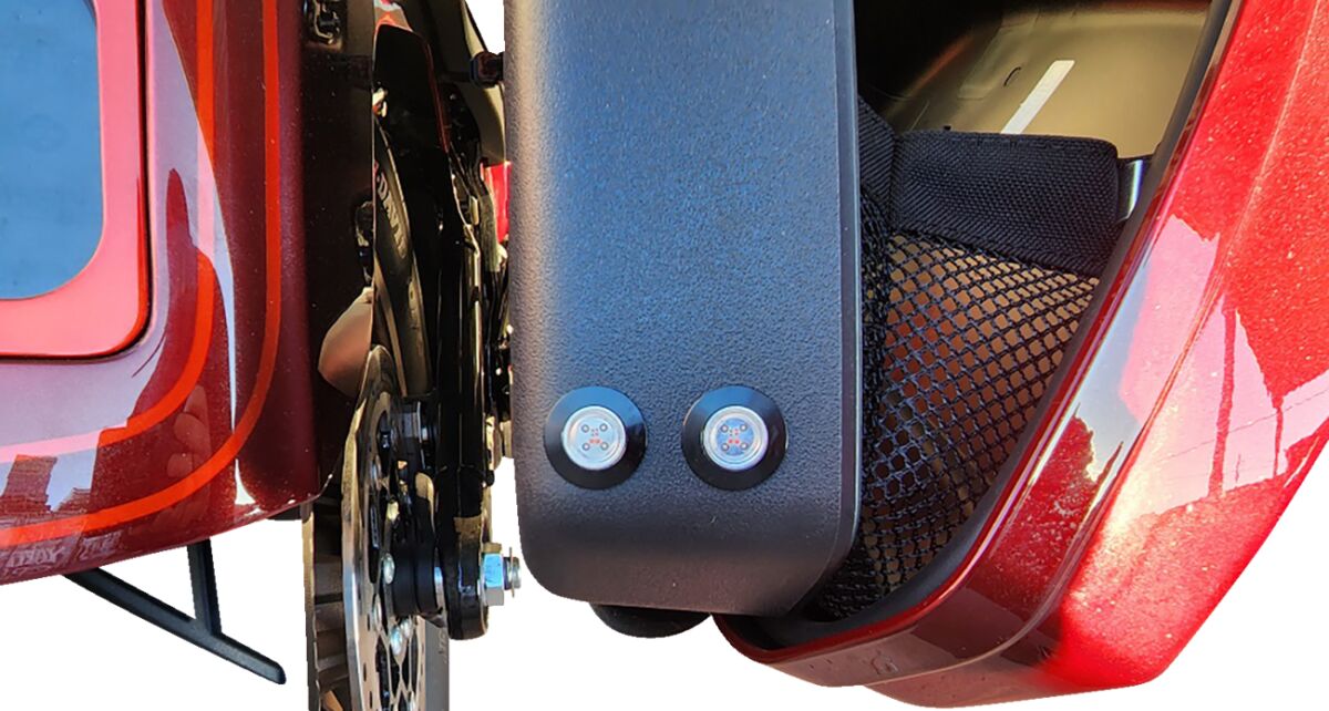 Paul Yaffe Bagger Nation Brake Light Bag Bolts Lighting TURN SIGNAL GROUP Paul Yaffe Bagger Nation