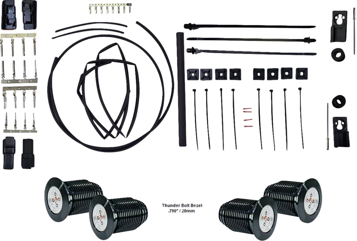 Paul Yaffe Bagger Nation Brake Light Bag Bolts Thunder TURN SIGNAL GROUP Paul Yaffe Bagger Nation