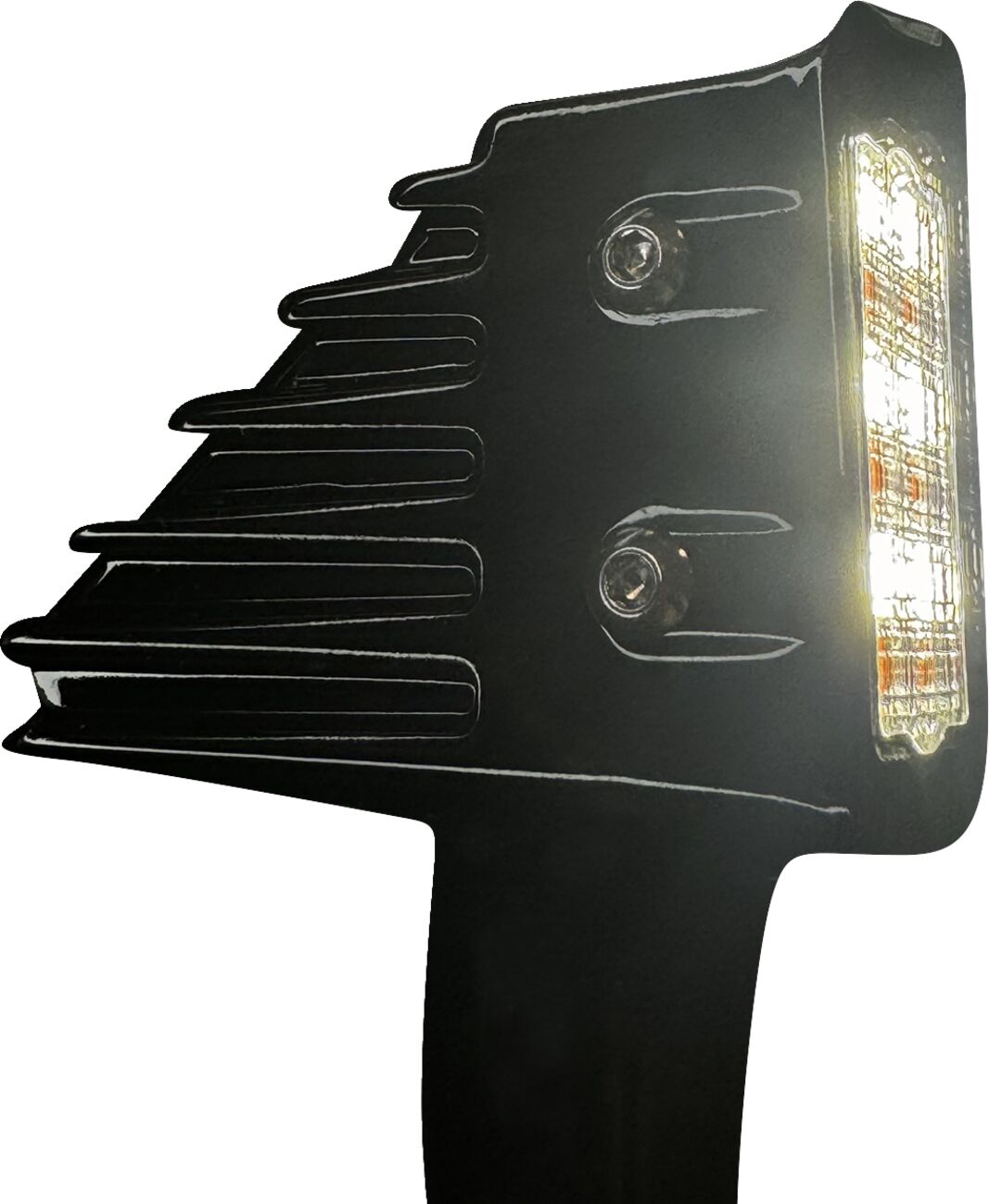 Low Rider ST High-Performance Led Front Turn Signal, Gloss Black - 22-25 Softail Low Rider ST Turn Signals Custom Dynamics