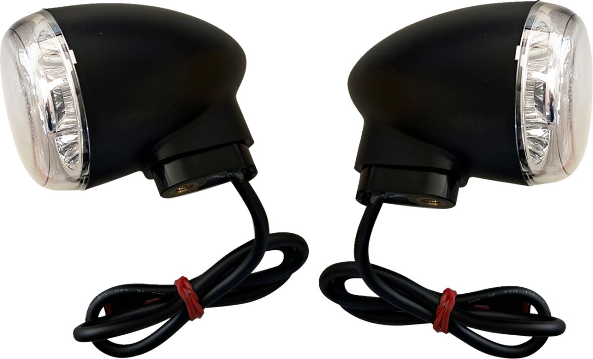 Drag Specialties Light Rear Turn Signal Black C TURN SIGNAL GROUP Drag Specialties