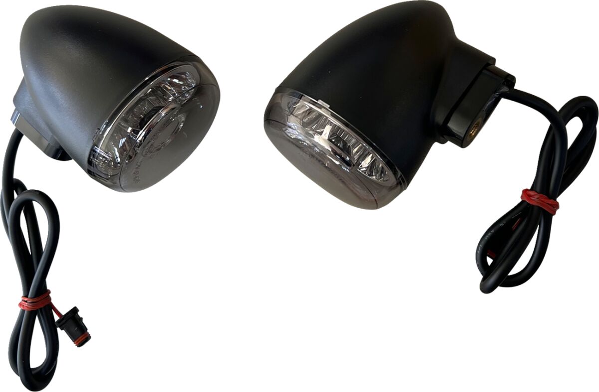Drag Specialties Light Rear Turn Signal Black S TURN SIGNAL GROUP Drag Specialties