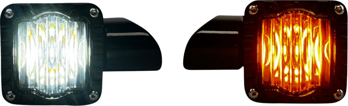 Custom Dynamics Light Shark Demon Front Turn S Indicator Lights Led Custom Dynamics