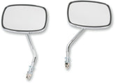 Emgo Mirror Chrome Pair Ec Shrtstem MIRRORS Emgo