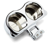 Performance Riser Gauge Mount, Chrome - 14+ Road Glide Gauge Mount La Choppers