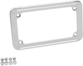 Drag Specialties Frame Lic. 4 X7 Chr LICENSE PLATE GROUP Drag Specialties