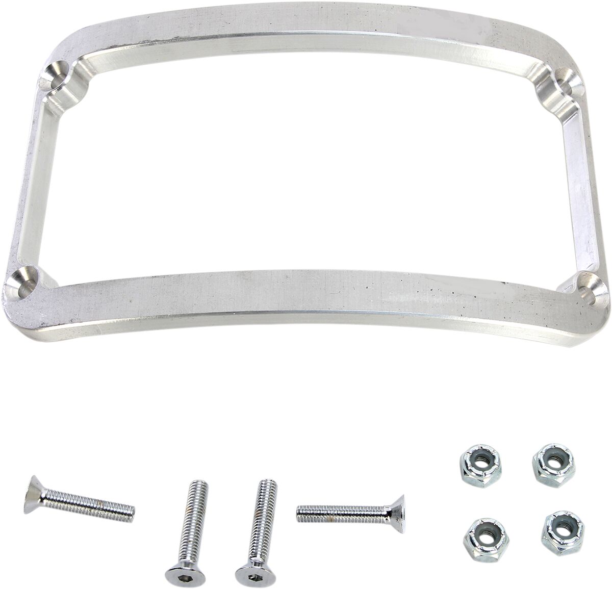 Klock Werks Frame Lcns Frenchie Raw LICENSE PLATE GROUP Klock Werks