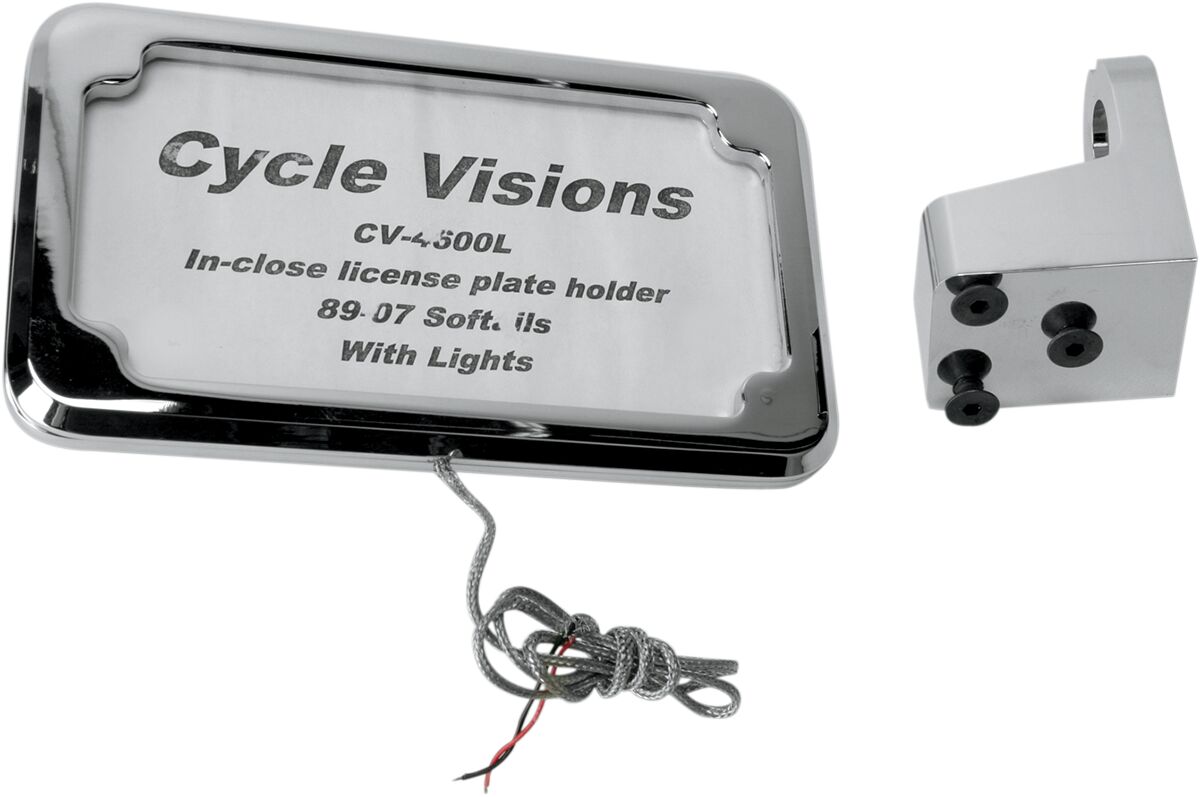 Cycle Visions Mount Lp W/Lt 86 07 St LICENSE PLATE GROUP Cycle Visions
