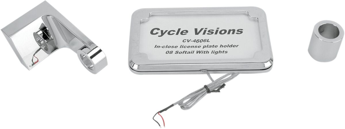 Cycle Visions Mount Lp W/Lt 08 17 St LICENSE PLATE GROUP Cycle Visions