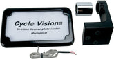 Cycle Visions Mount Lp H W/Lt08 17 St Bk LICENSE PLATE GROUP Cycle Visions