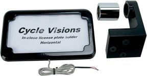 Cycle Visions Mount Lp H W/Lt08 17 St Bk LICENSE PLATE GROUP Cycle Visions