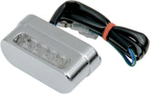 Drag Specialties Light Led Tag Chr LICENSE PLATE GROUP Drag Specialties