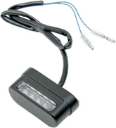 Drag Specialties Light Led Tag Matte Black LICENSE PLATE GROUP Drag Specialties