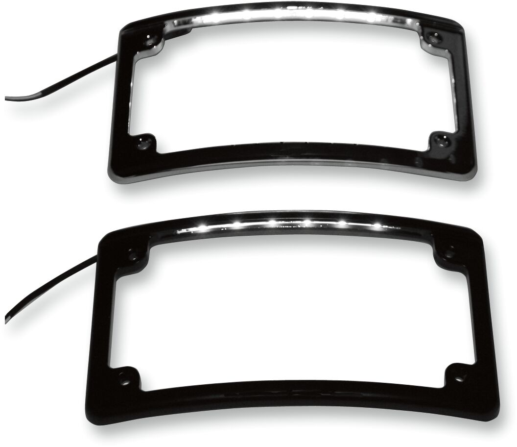 Custom Dynamics Frame Lp Radius Chrome LICENSE PLATE GROUP Custom Dynamics
