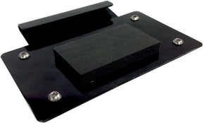 Alloy Art The Down Low Removable License Plate Mount, Black - Touring License Plate Alloy Art