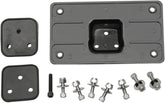 Drag Specialties Mount Lic Plt Fender Blk LICENSE PLATE GROUP Drag Specialties