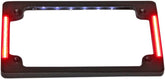 Custom Dynamics Frame Lic Plt W/Lt Blk LICENSE PLATE GROUP Custom Dynamics