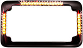 Cycle Visions Frame Lp Slick Flat Blk LICENSE PLATE GROUP Cycle Visions