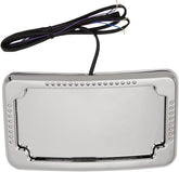 Cycle Visions Frame Lp Slick 3 Hole Chr LICENSE PLATE GROUP Cycle Visions