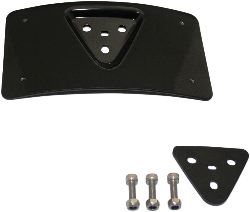 Custom Dynamics Curved Laydown Plate Frame Mou LICENSE PLATE GROUP Custom Dynamics