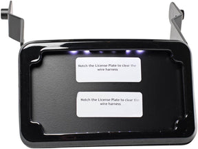 Cycle Visions Curved License Plate Relocation Licence Plate Light Only - 09-18 Sportster License Plate Cycle Visions