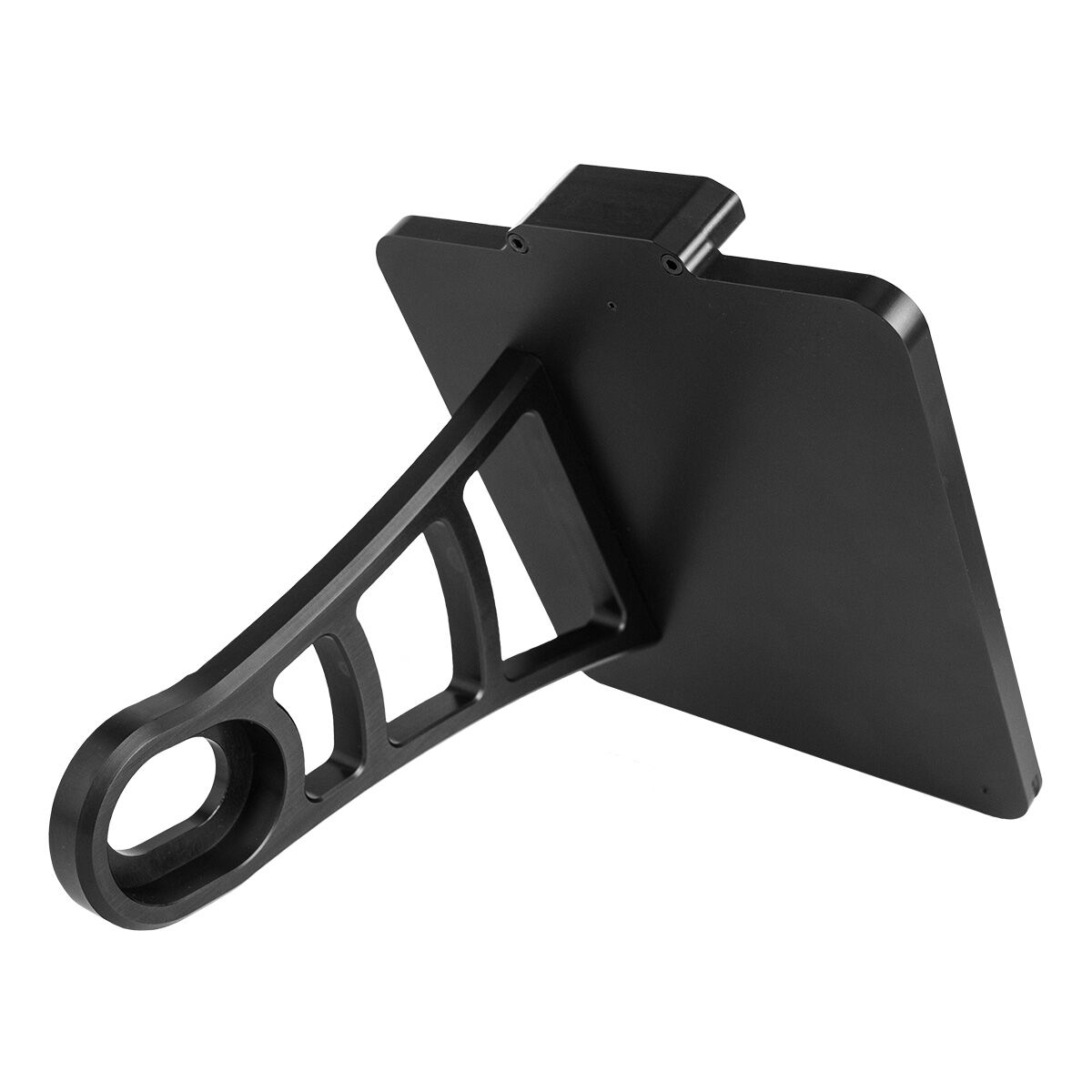 Heinz Bikes Side Mount License Plate Holder W/Tl Alum Black (Fl/Fx 18 License Plate Brackets Heinz Bikes