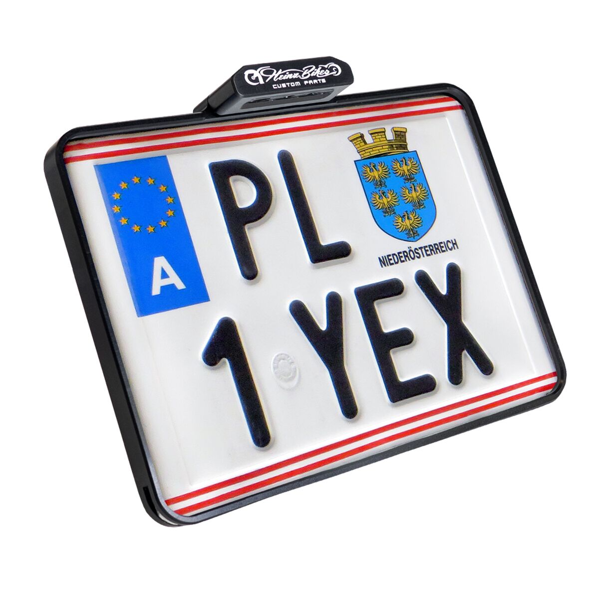 Heinz Bikes Lic.Plt. W/Tl Ch Austria License Plate Holders Heinz Bikes