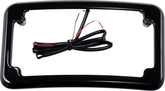 Cycle Visions Frame Lp Bvld Blk License Plate Cycle Visions