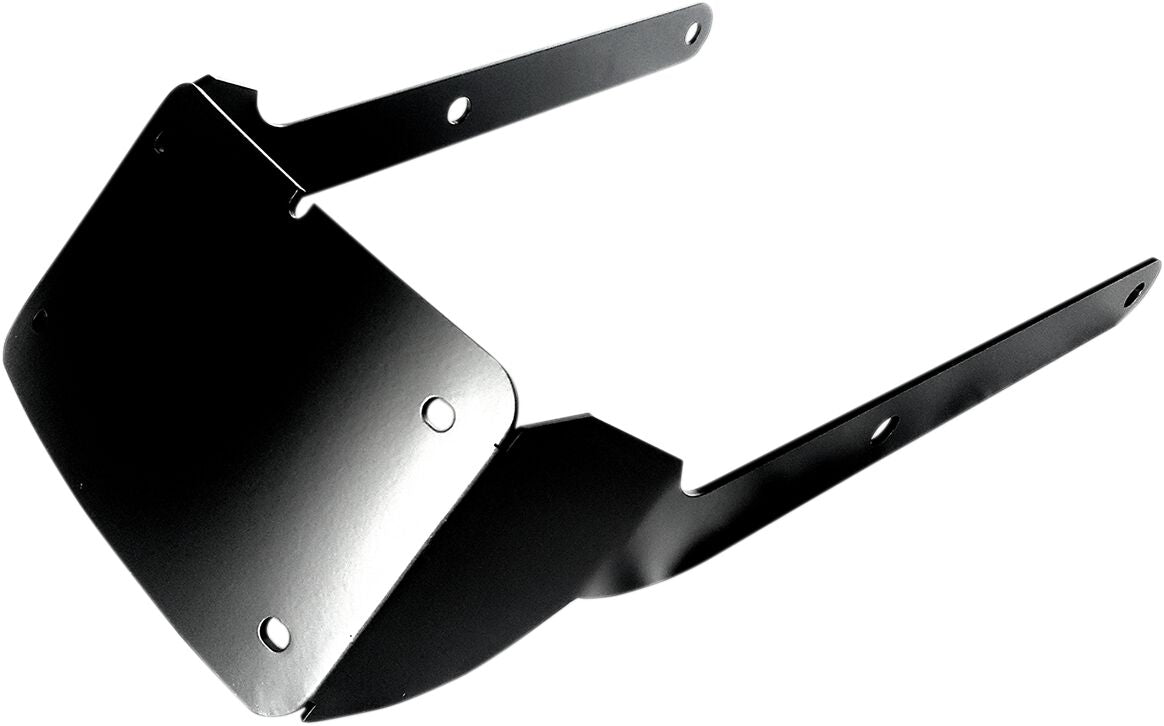 Cycle Visions Frame Lp Crv Fxfb Blk License Plate Cycle Visions