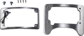 Custom Dynamics Turn Signal Eliminator Kit, Raw - 97+ Touring License Plate Custom Dynamics